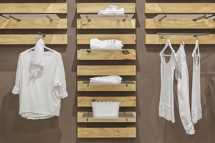 Pallet come elemento d'arredo Line